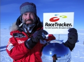 RaceTracker en el Polo Sur con Albert Bosch.